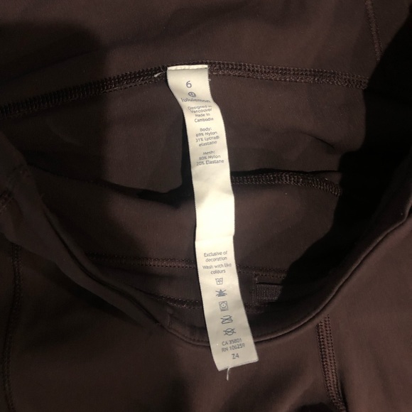 Lululemon Speed Up Crop (21") Pelt size 6 - Picture 4 of 5